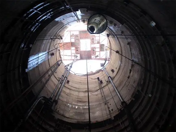 Interior of a mine shaft automated by Pioneer Automation Services